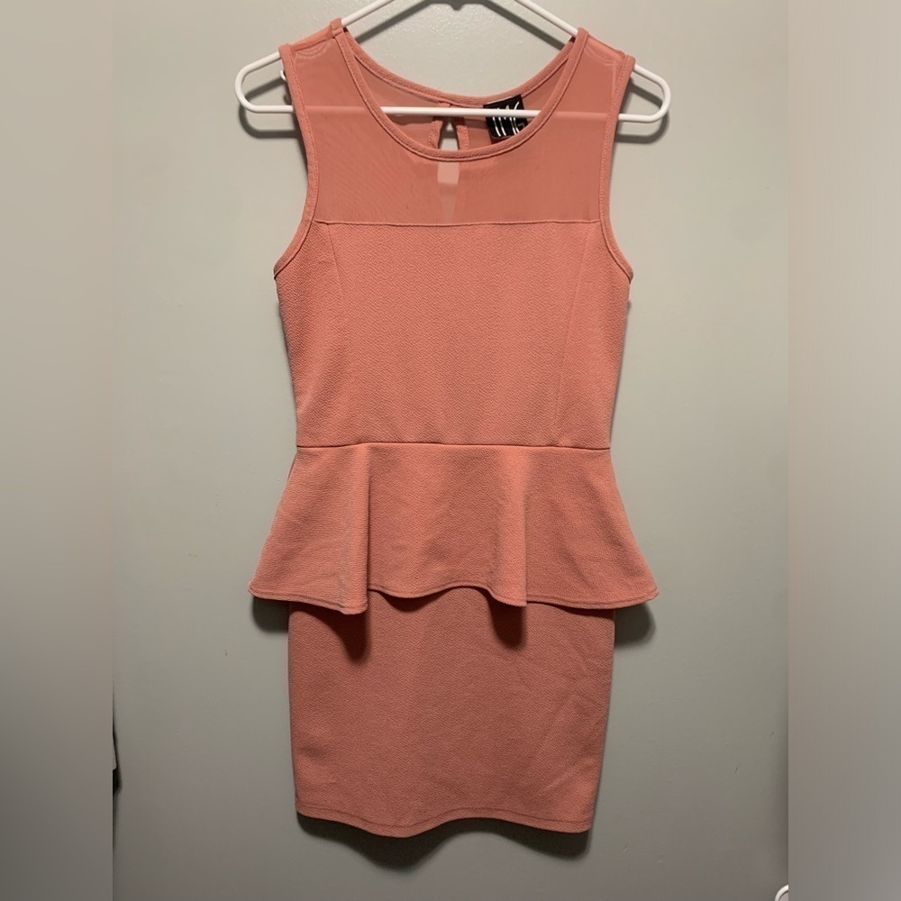 TMG New York Womens (m) nude/pink dress
